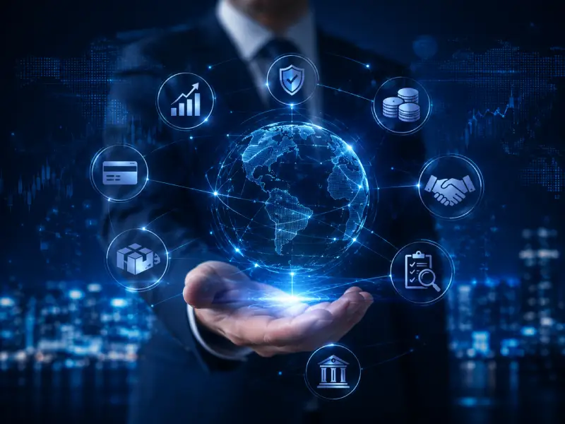 Digital export financing solutions supporting international trade, investment, and global business growth