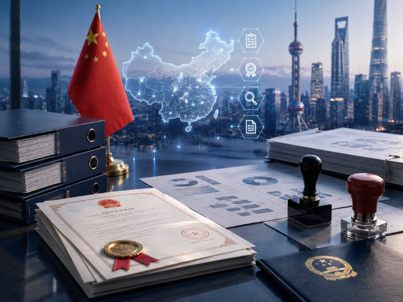 Professional consulting for obtaining Chinese licenses, certifications, regulatory approvals, compliance standards, and market entry requirements